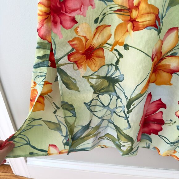 Maggie Sweet Green Floral Dress - Picture 7 of 10